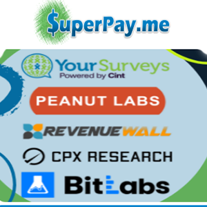 Superpay, site para você ganhar renda extra.